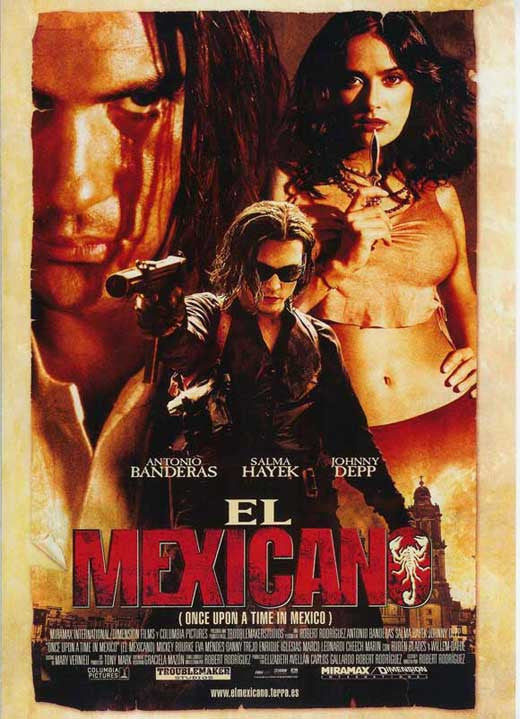 Once Upon a Time in Mexico Movie Poster Print (11x17)