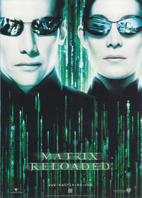 The Matrix Reloaded Movie Poster Print (11 x 17)