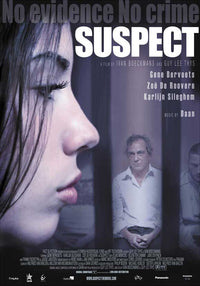 Suspect Movie Poster Print showcasing cinematic drama and mystery.