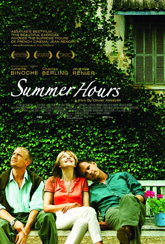 Summer Hours Movie Poster Print showcasing vibrant colors and imagery.