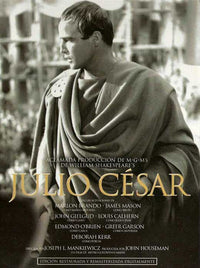 Julius Caesar Movie Poster Print showcasing classic film art.