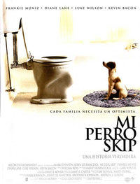 My Dog Skip Movie Poster Print featuring a boy and his dog.