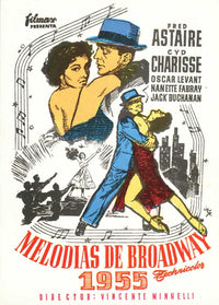 The Band Wagon Movie Poster Print featuring classic film art.