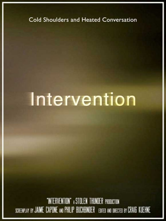Intervention Movie Poster Print showcasing vibrant colors and striking imagery.