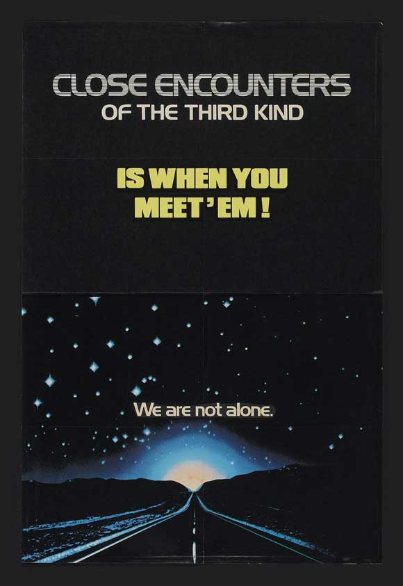 Close Encounters of the Third Kind Movie Poster Print