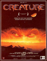 Creature Movie Poster Print showcasing classic horror artwork.