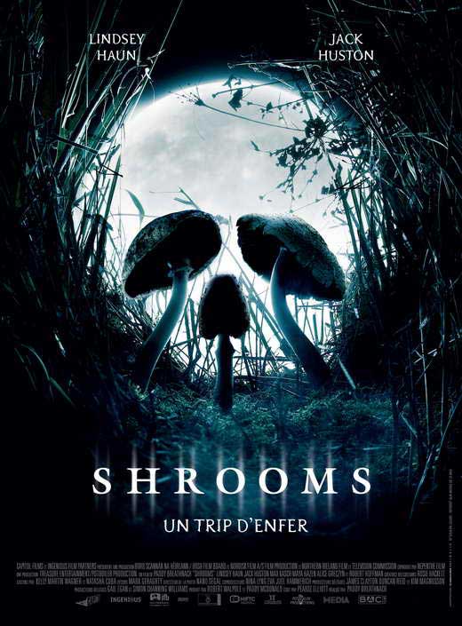 Shrooms Movie Poster Print showcasing vibrant imagery.
