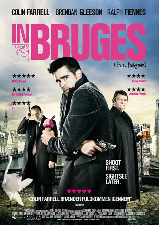 In Bruges Movie Poster Print showcasing iconic imagery from the film.
