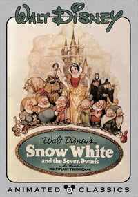 Snow White and the Seven Dwarfs Movie Poster Print featuring Snow White and the Seven Dwarfs.