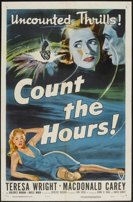 Count the Hours Movie Poster Print showcasing cinematic art.