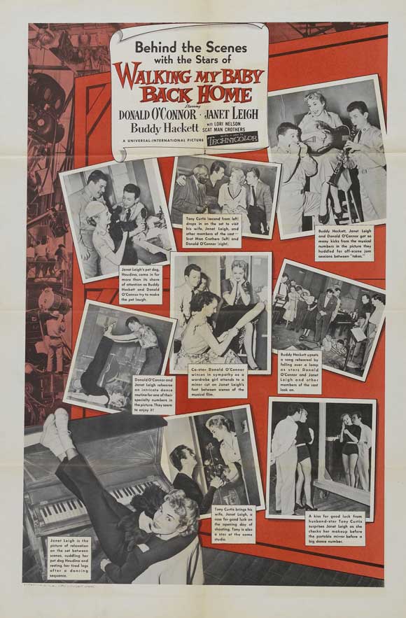 Walking My Baby Back Home Movie Poster Print showcasing vintage cinema art.