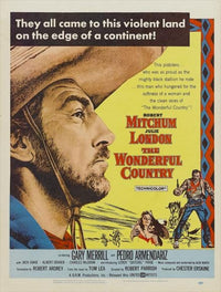 The Wonderful Country Movie Poster showcasing vibrant colors and classic film design.