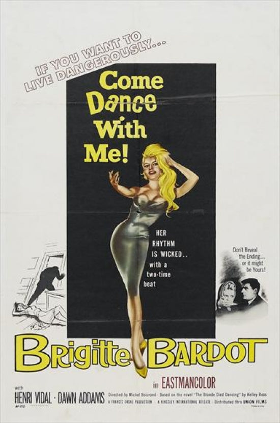 Do You Want to Dance with Me? Movie Poster Print showcasing dance and romance.