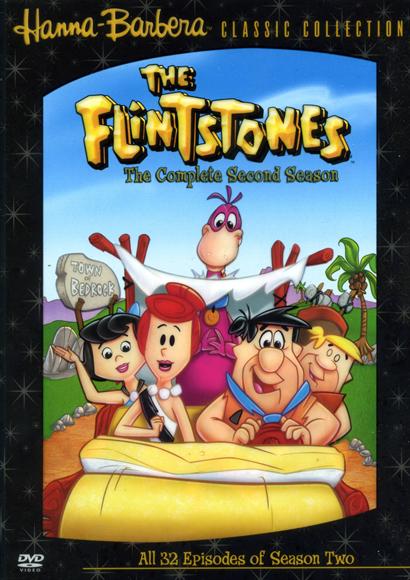 The Flintstones Movie Poster Print featuring iconic characters from the animated series.