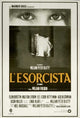 The Exorcist Movie Poster Print featuring classic horror imagery.