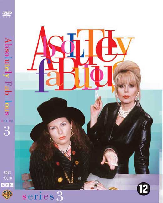 Absolutely Fabulous Movie Poster Print showcasing iconic British comedy characters.