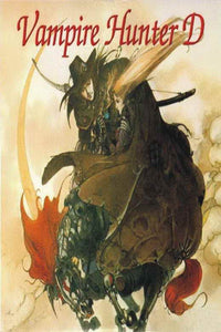 Vampire Hunter D Movie Poster Print showcasing dark anime art.