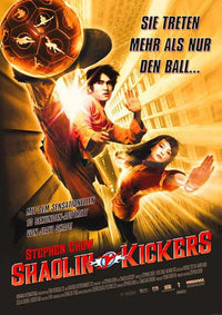 Shaolin Soccer Movie Poster Print featuring dynamic sports comedy elements
