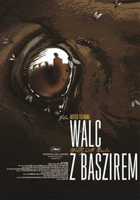 Waltz With Bashir Movie Poster Print showcasing unique artwork.