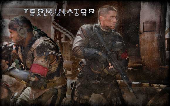Terminator: Salvation Movie Poster Print showcasing iconic sci-fi artwork.