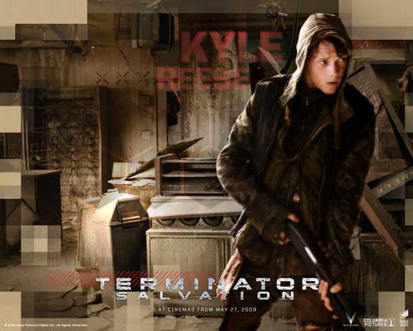 Terminator: Salvation Movie Poster Print showcasing dynamic visuals.