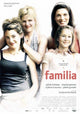Familia Movie Poster Print featuring vibrant artwork.