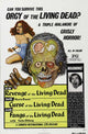 Fangs of the Living Dead Movie Poster Print showcasing classic horror art.