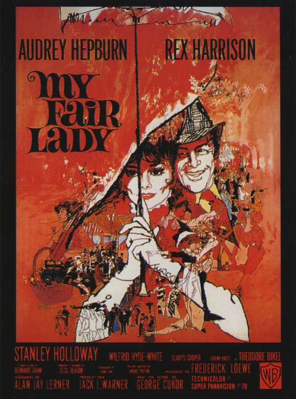My Fair Lady Movie Poster Print - Classic Film Artwork
