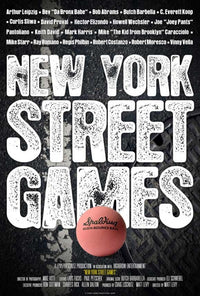 New York Street Games Movie Poster Print showcasing urban street games