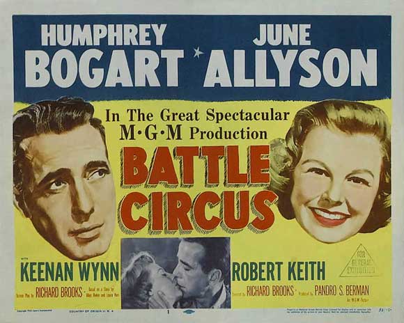 Battle Circus Movie Poster Print showcasing vibrant imagery and classic film art.