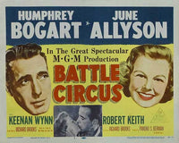 Battle Circus Movie Poster Print showcasing vibrant imagery and classic film art.