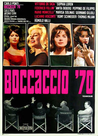 Boccaccio '70 Movie Poster Print featuring iconic film imagery.
