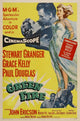 Green Fire Movie Poster Print featuring vibrant colors and cinematic design.
