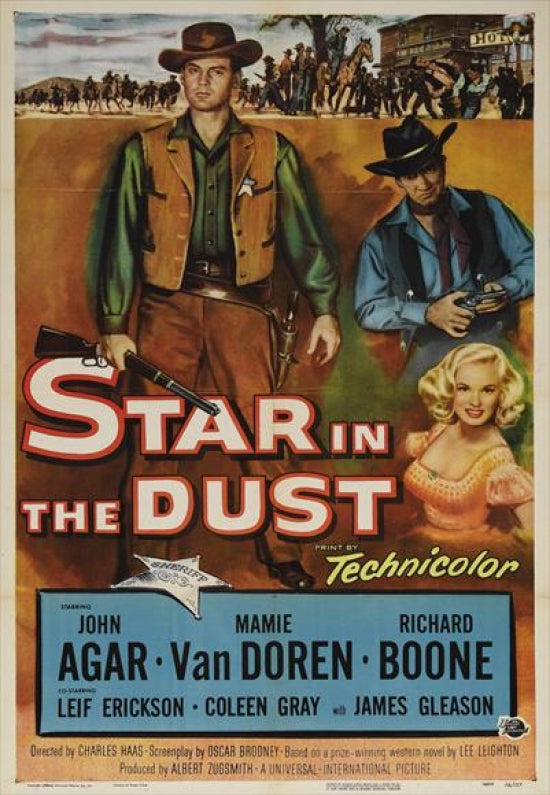 Star in the Dust Movie Poster Print showcasing classic film artistry.