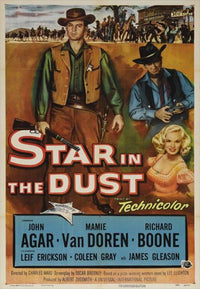 Star in the Dust Movie Poster Print showcasing classic film artistry.