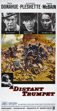 Distant Trumpet Movie Poster Print featuring classic film imagery.