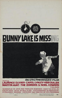 Bunny Lake is Missing Movie Poster Print, featuring classic film art.