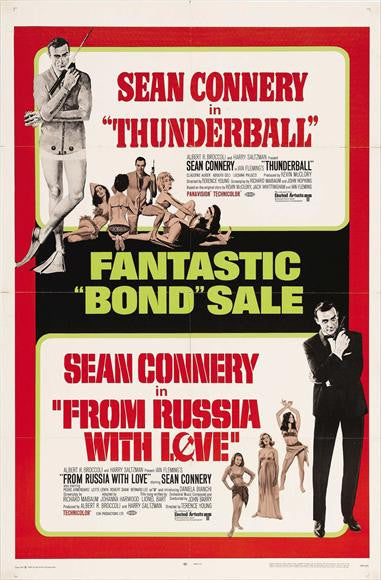 Thunderball Movie Poster Print (11x17) - Classic James Bond Art