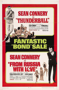 Thunderball Movie Poster Print (11x17) - Classic James Bond Art