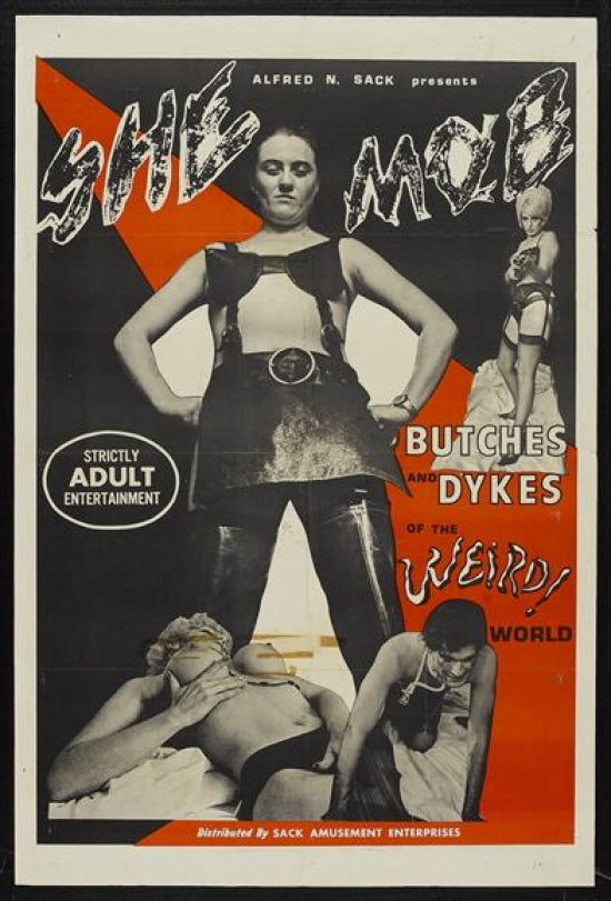 She Mob Movie Poster Print showcasing vintage film art
