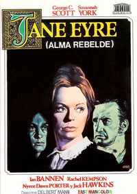Jane Eyre Movie Poster Print showcasing classic literary art