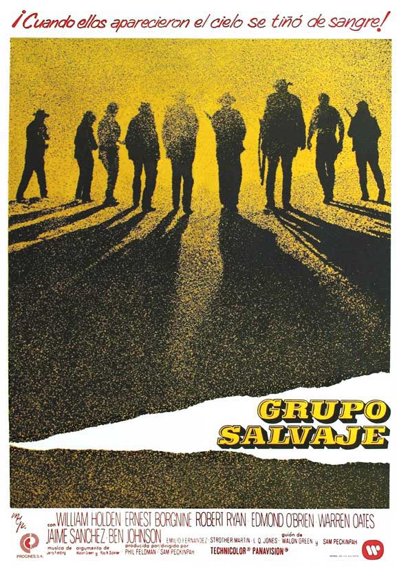 The Wild Bunch Movie Poster Print showcasing a classic Western film.