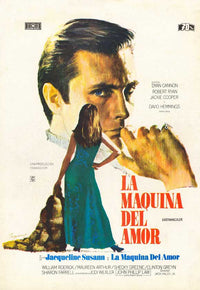 The Love Machine Movie Poster Print featuring vibrant artwork