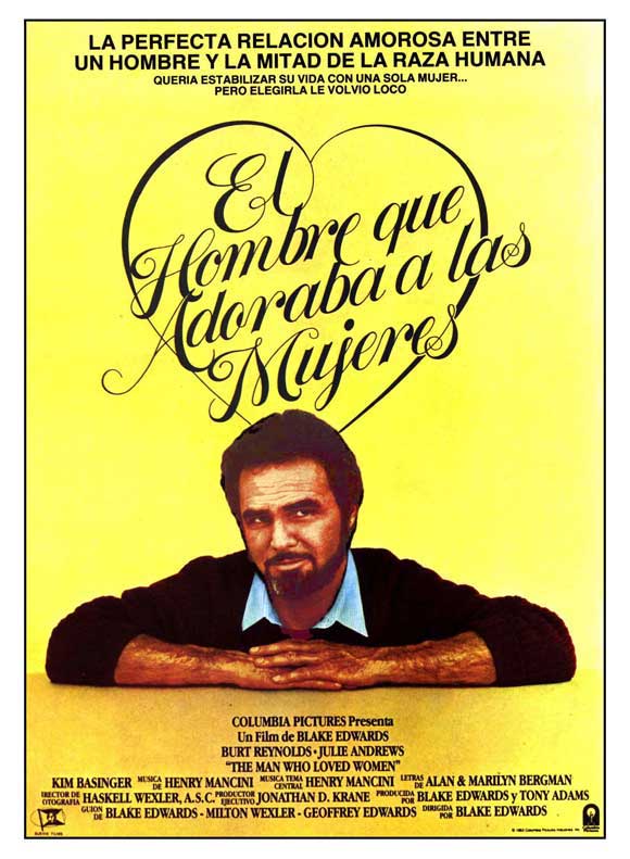 The Man Who Loved Women Movie Poster Print - Classic Film Artwork