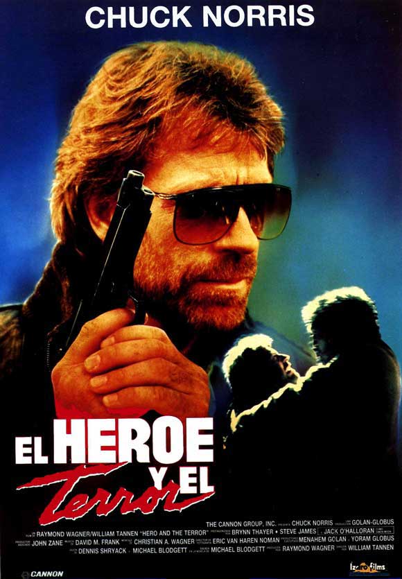 Hero and the Terror Movie Poster Print showcasing iconic film art.