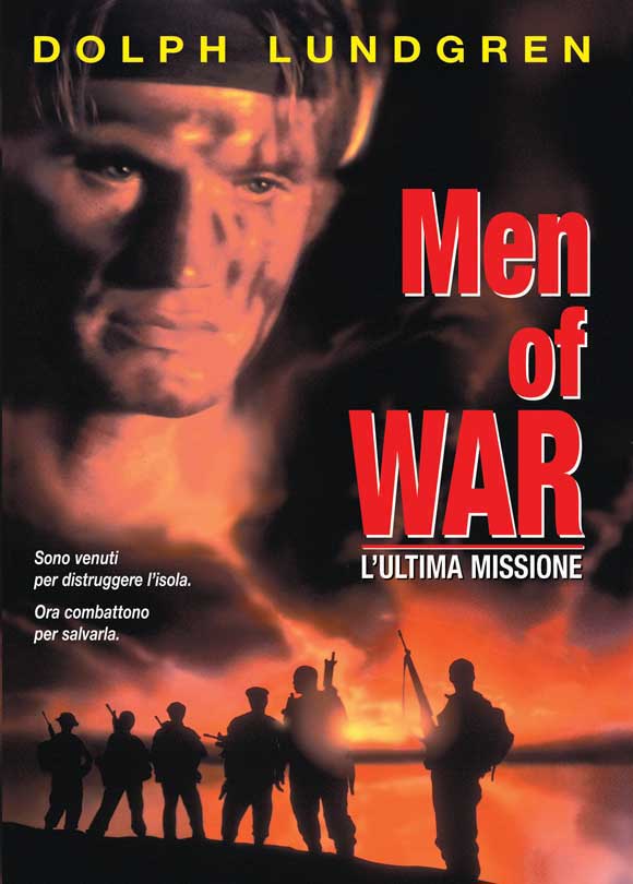 Men of War Movie Poster Print featuring action-packed imagery.