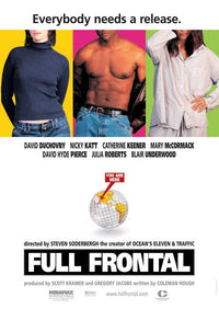 Full Frontal Movie Poster Print - vibrant cinematic art for home decor.