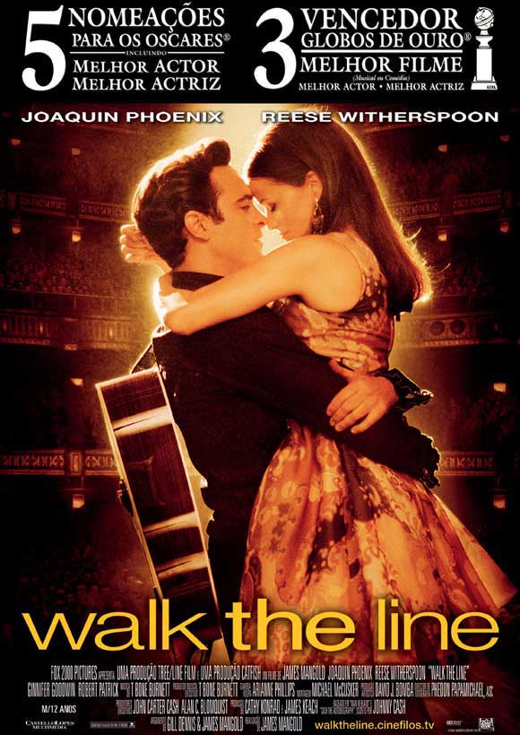Walk the Line Movie Poster Print featuring iconic film artwork.