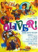 Oliver! Movie Poster Print featuring iconic imagery from the classic musical.