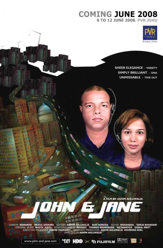 John & Jane Movie Poster Print showcasing vibrant colors and imagery